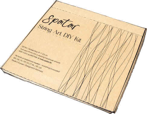 Упакований набір String Art із комплектуючими