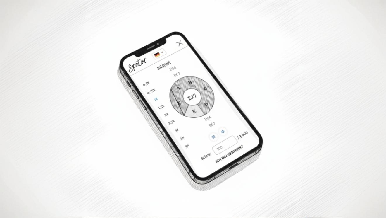 Mobile phone displaying a string art pattern interface with circular nail layout and stitch controls.