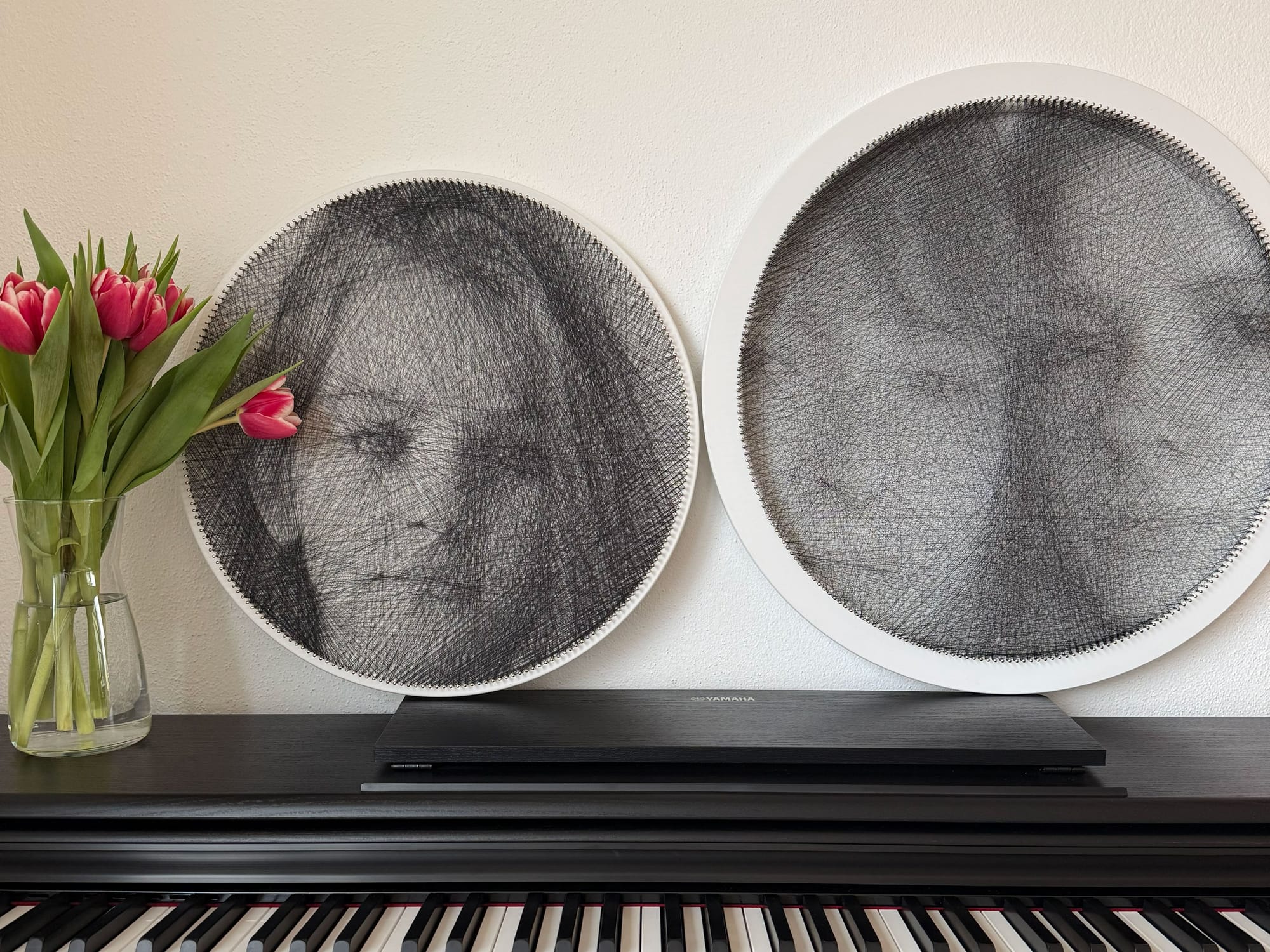 Circle or Ring string art