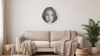 string art de retrato