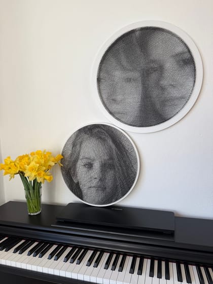 ¿Cuánto tiempo se tarda realmente en hacer string art? (Y por qué esa es la idea)