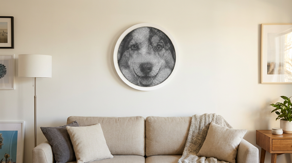 Como elegir la foto adecuada para un retrato de string art