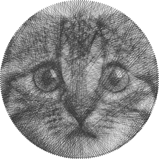 art du fil tendu